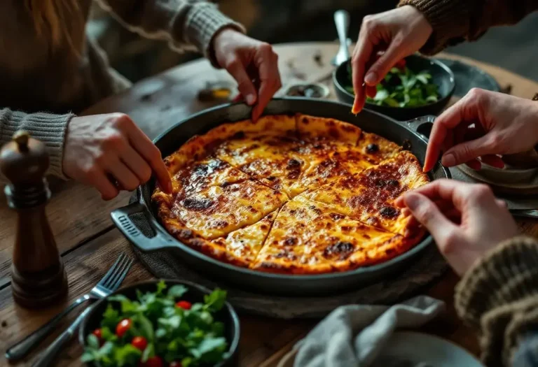 Ce plat génois ancestral aux pois chiches, croustillant et fondant, est la recette qui réchauffe chaque repas partagé en hiver