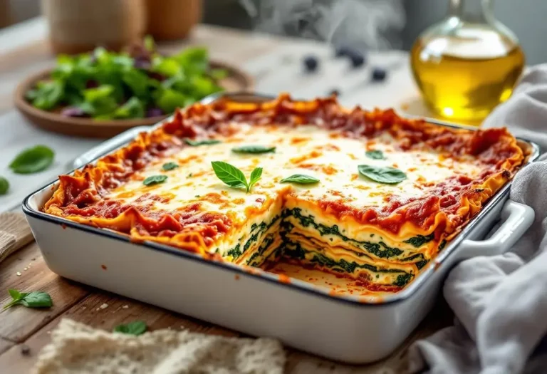 Ces lasagnes ricotta-épinards prêtes en 10 min sans même précuire les pâtes