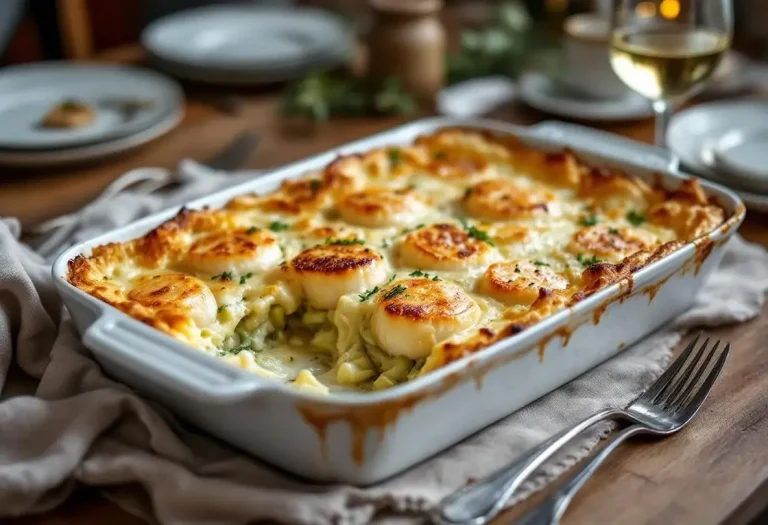 Gratin poireaux–Saint-Jacques : « simple à faire, mais digne d’un repas de fête »