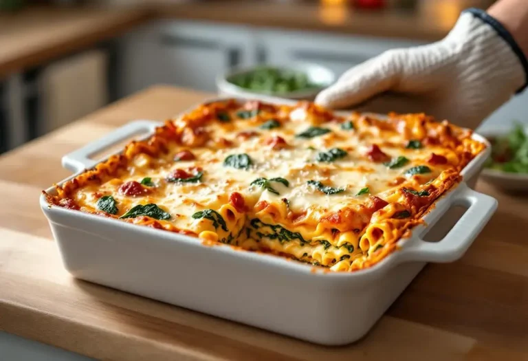 « Je croyais les lasagnes réservées aux dimanches… jusqu’à ce montage express épinards-ricotta, prêt à enfourner sans aucune galère »