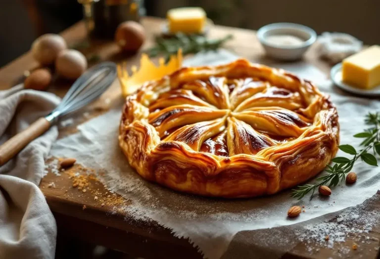 Sa galette des rois fait un carton : feuilleté fou et garniture irrésistible !