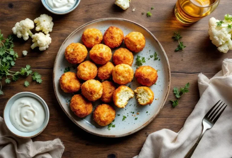 Chou-fleur et cumin en croquettes dorées : le secret d’un apéro crousti-sain qui bluffe tous vos invités