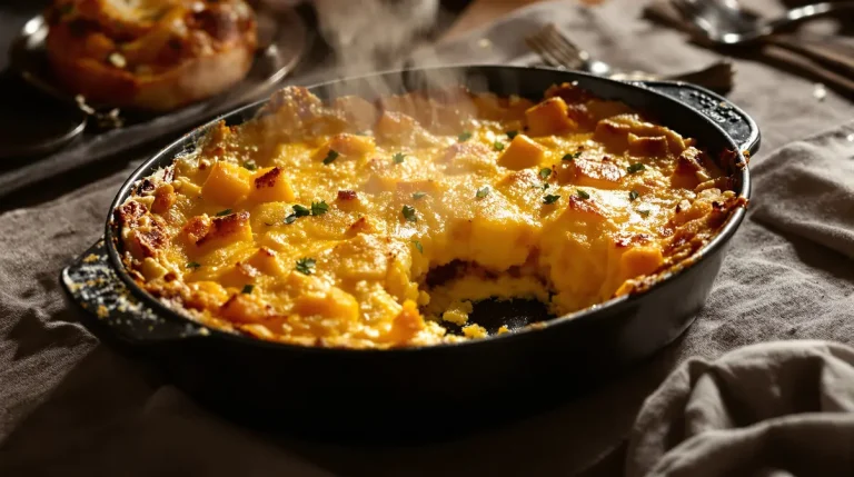 Gratin de butternut au fromage frais au four : douceur fondante aux herbes fraîches et crème pour les soirs d’hiver