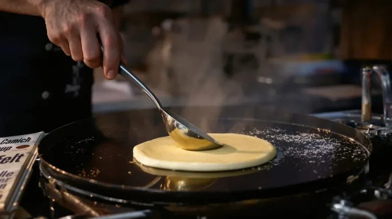 Un crêpier breton révèle enfin sa vraie recette de pâte à crêpes : fluide, toute simple et fidèle à la tradition