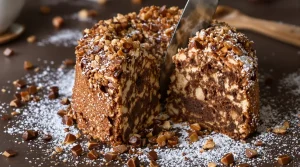 C'est la nouvelle recette qui fait fureur cet hiver : le gâteau noisettes-chocolat à la croûte ultra craquante (et vraiment facile)