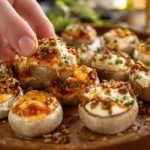 « Je n’achète plus de feuilletés » : j’ai transformé des champignons en bouchées apéro en 10 minutes