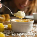Plus léger qu'un flan antillais, ce dessert au bon goût de coco se prépare en un rien de temps