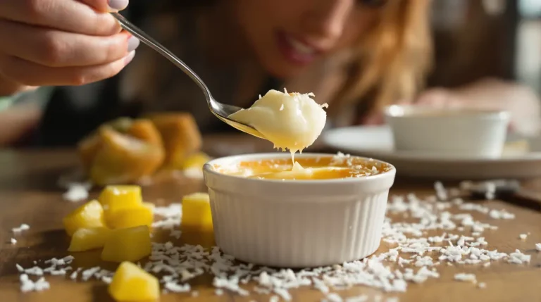 Plus léger qu'un flan antillais, ce dessert au bon goût de coco se prépare en un rien de temps Plus léger qu'un flan antillais, ce dessert au bon goût de coco se prépare en un rien de temps